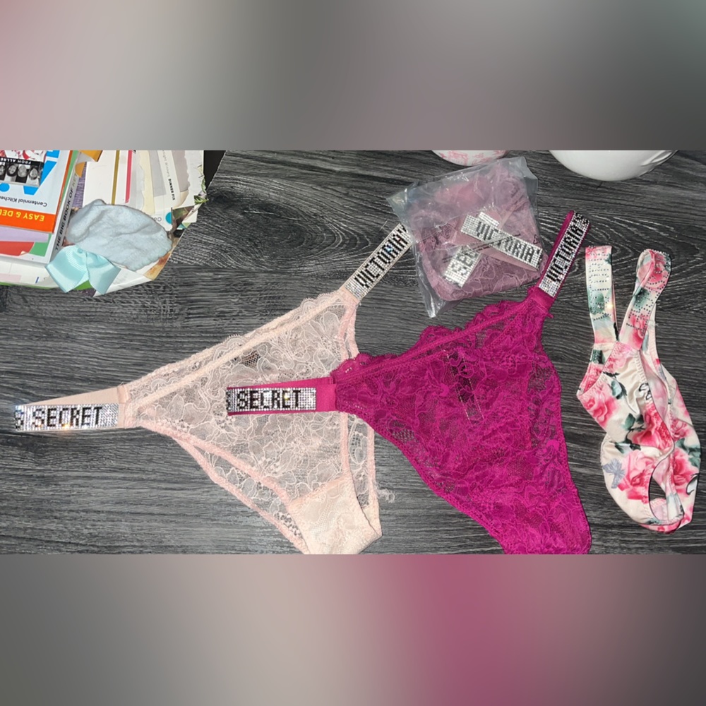 Victoria secret panty set of 4